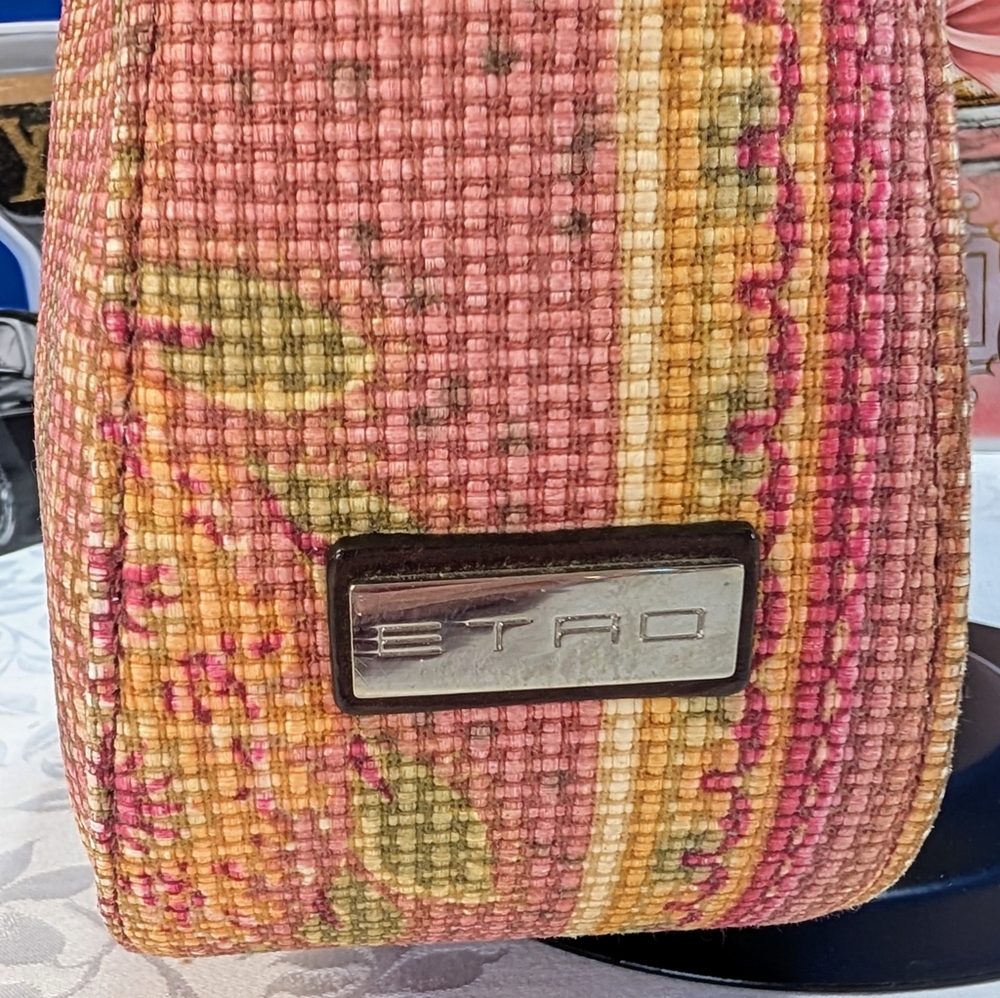 Etro Vintage Paisley Wovan Tote Bag - Picture 5 of 11